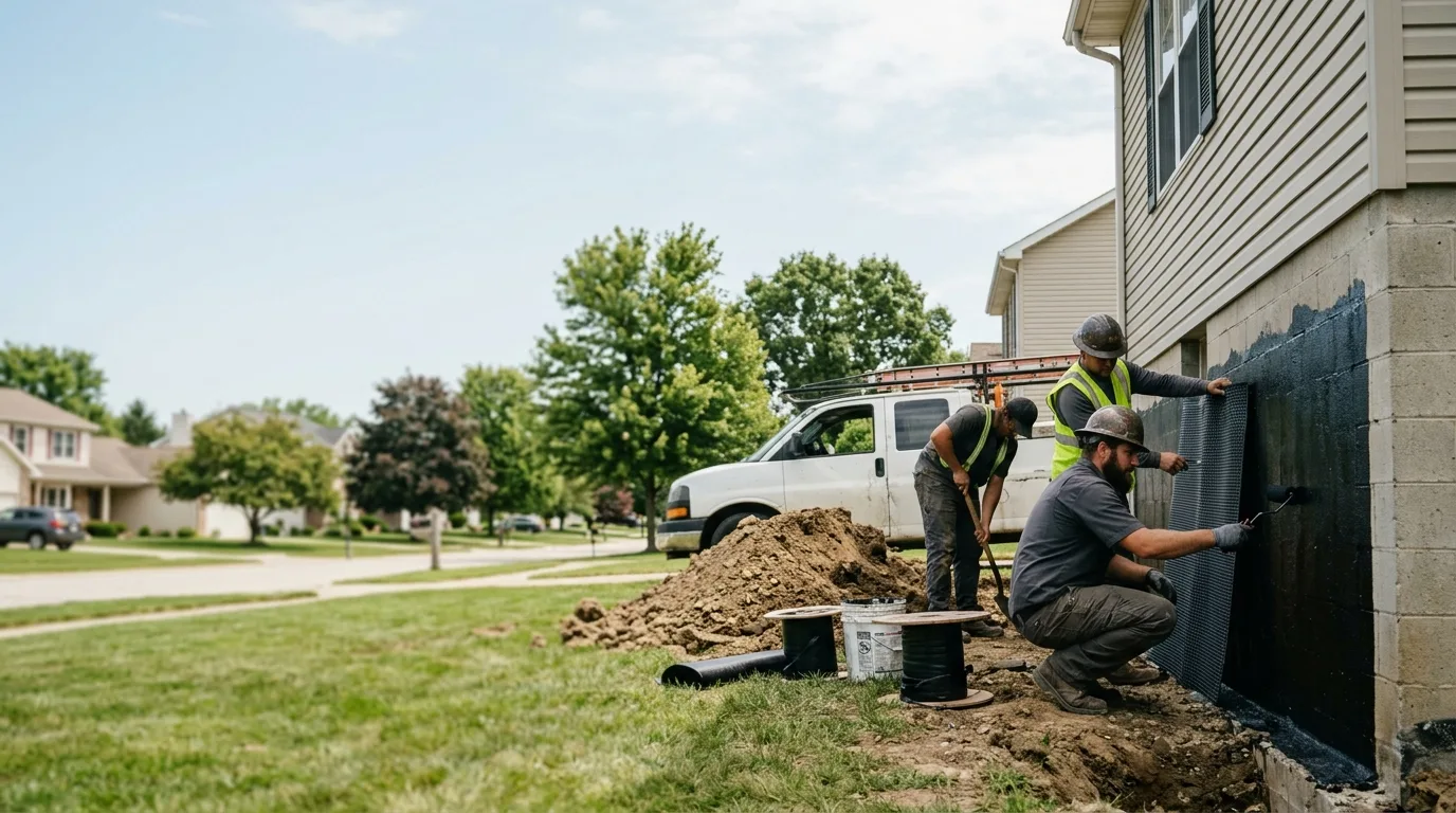 Basement Waterproofing in Middletown, OH near me